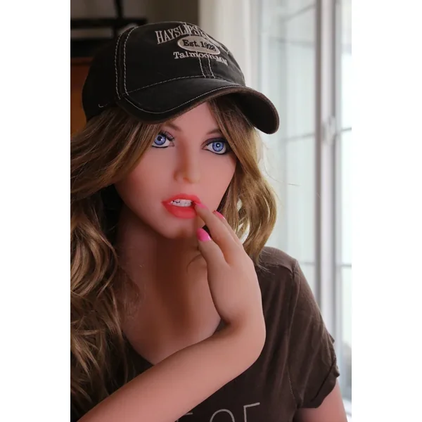 161cm big ass European and American blue-eyed blonde mature new doll Jassa