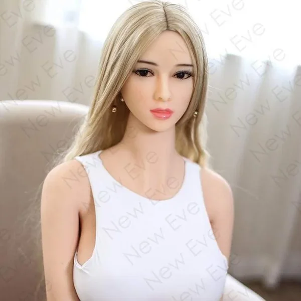 165cm ( 5.41ft ) Big Breast Blonde Sex Doll Angelina