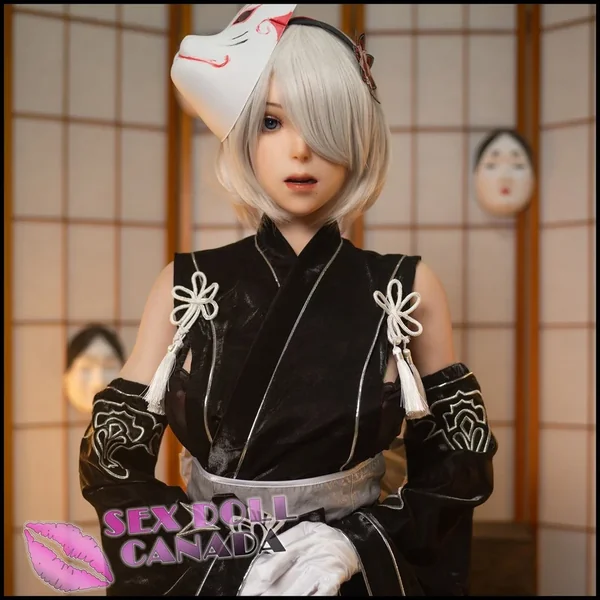 171 (5’7″) G-Cup Combat Lady Movable Jaw – Full Silicone – Game Lady