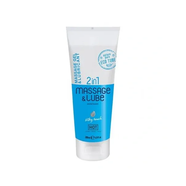 2 In 1 Hot Massage Gel And Lubricant – Silky Touch