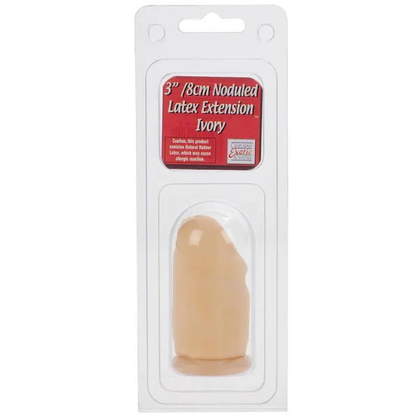 3" Noduled Latex Extension - Ivory