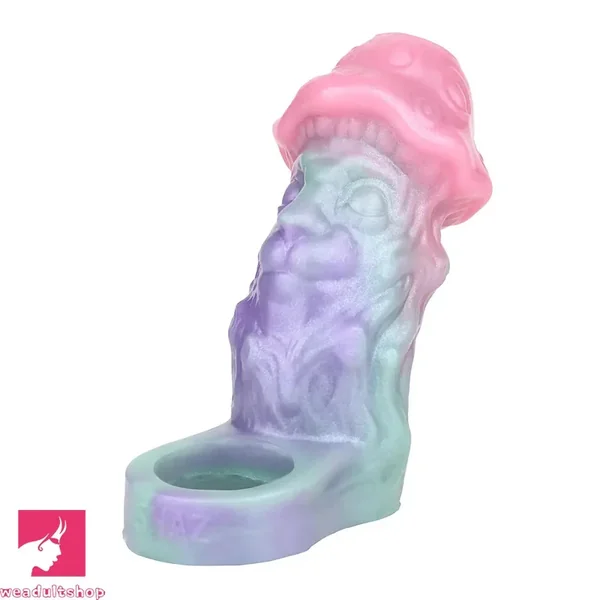4.44in Spore Bloom SHAZ-3016 Fantasy Hollow Dildo Cock Sleeve Extension