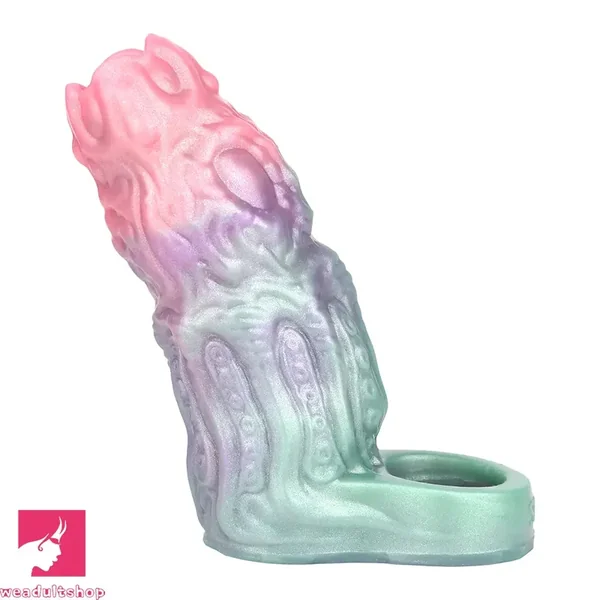 4.72in Abyssal Tendril SHAZ-3015 Fantasy Hollow Dildo Cock Sleeve Extension