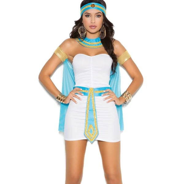 5 Piece Queen Of The Nile Costume Dress Set