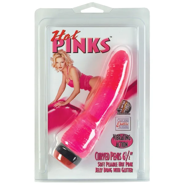 6.5" Hot Pinks Curved Jelly