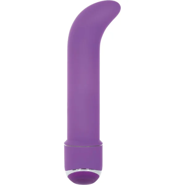 7 Function Classic Chic Mini G Velvet Cote Vibrator Waterproof Purple 4.25 Inch
