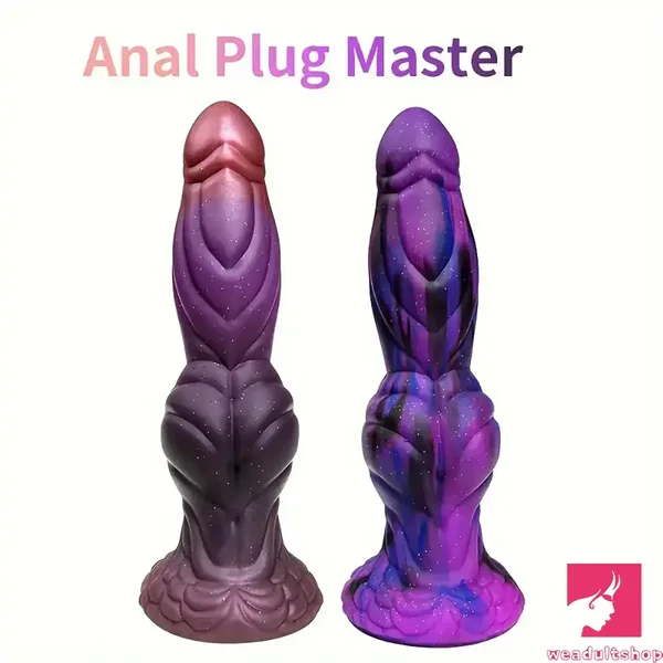 9.06in Liquid Silicone Monster Big Dildo For Males Females Adult Toy