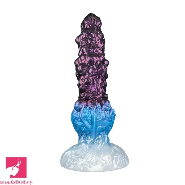 9.84in Fantasy Monster Dildo Large Thick Shape Silicone Soft Clit Dildo