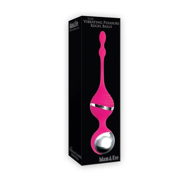 Adam and Eve - The Vibrating Pleasure Kegel Balls Waterproof - Pink