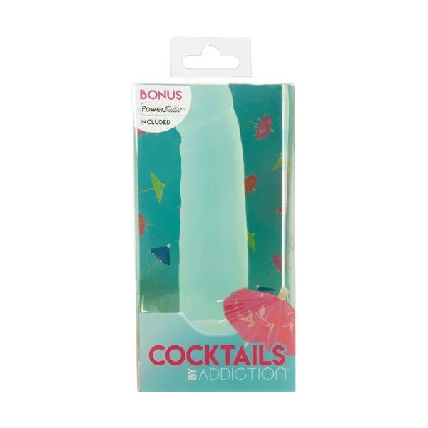 Addiction Cocktails 5.5 Silicone Dong Mint Mojito "