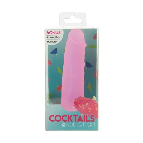 Addiction Cocktails 5.5 Silicone Dong Purple Cosmo "