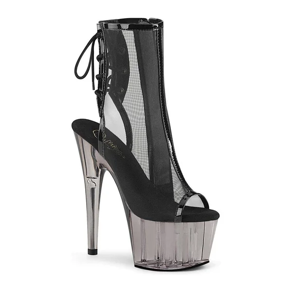 ADORE-1018MSHT Exotic Boot | Black Mesh