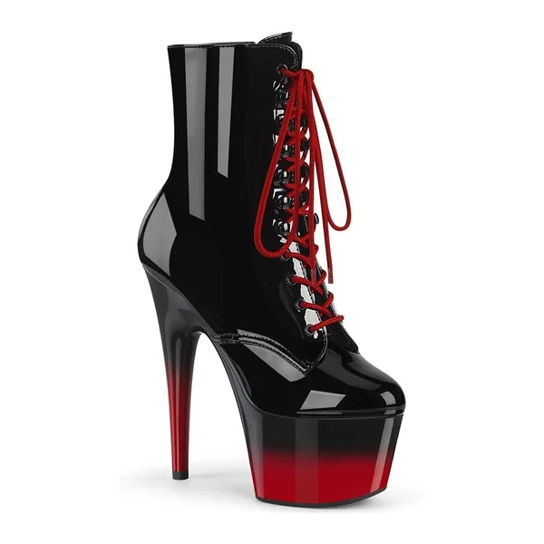 ADORE-1020BR-H Exotic Boot | Black Patent