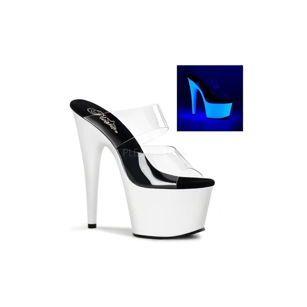 ADORE-702UV Platform Slide | Clear Vinyl