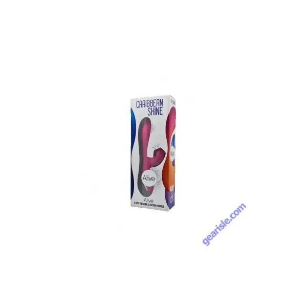 Adrien Lastic Alive Caribbean Shine Pink G Spot Rechargeable Vibrator