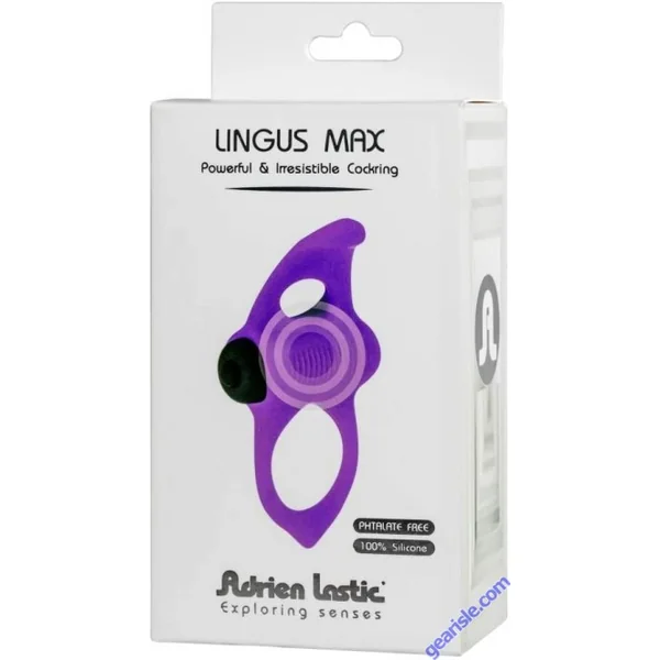 Adrien Lastic Lingus Max Couples Vibrating Cock Ring
