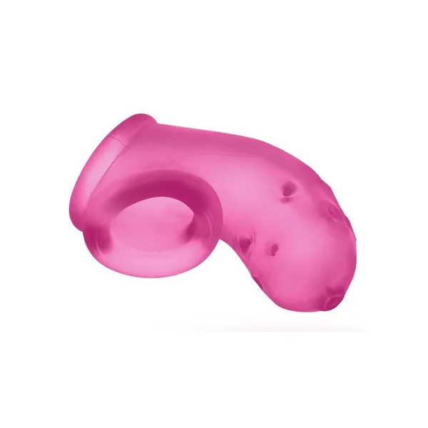 Airlock Air-Lite Vented Silicone Chastity – Pink Ice