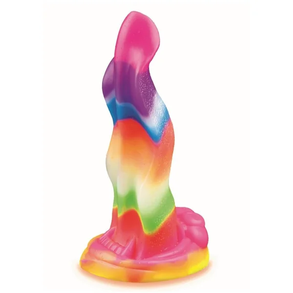 Alien Nation Lick of the Lair Silicone Glow in the Dark Creature Dildo – Multicolor
