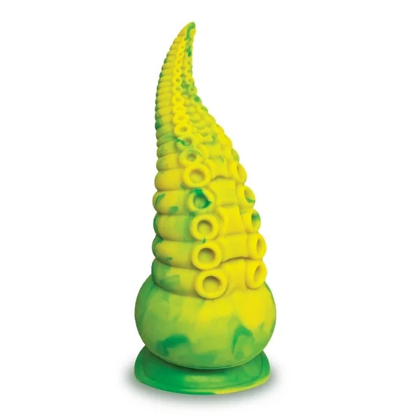 Alien Nation Octopod Silicone Rechargeable Vibrating Creature Dildo – Yellow
