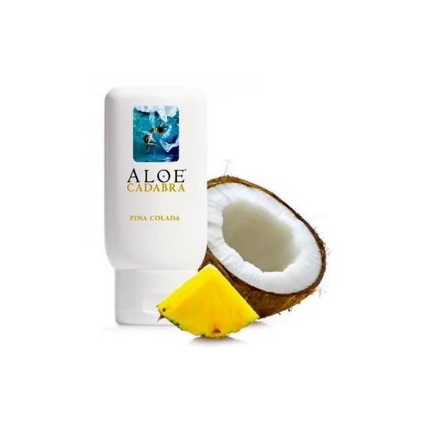 Aloe Cadabra Organic Lube Pina Colada 2.5 oz