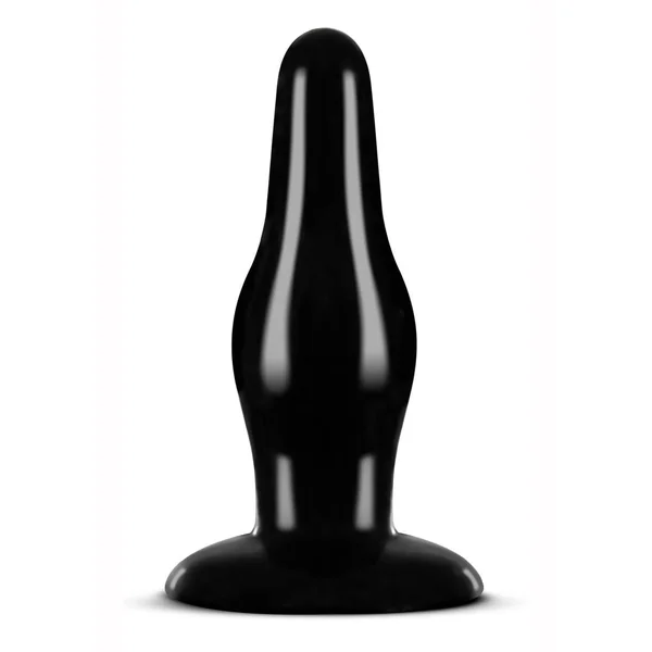 Anal Adventures Pleasure Plug 1.5 Inches Wide Black