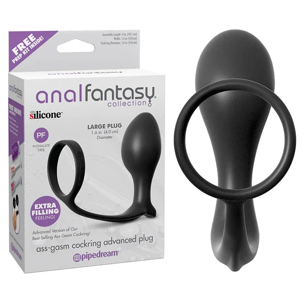 Anal Fantasy Collection - Ass-Gasm Cock-Ring Advanced Plug