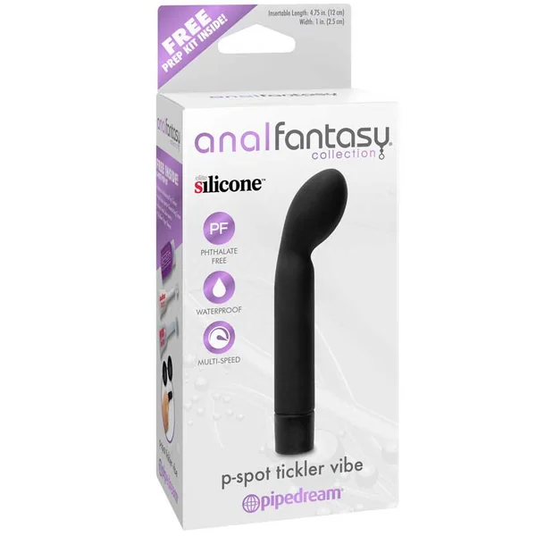 Anal Fantasy Collection P Spot Tickler Vibe - Black