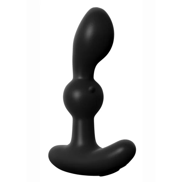 Anal Fantasy Elite silicone Rechargeable P Motion Massager Waterproof Black