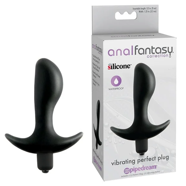 Anal Fantasy Silicone Vibrating Perfect Plug