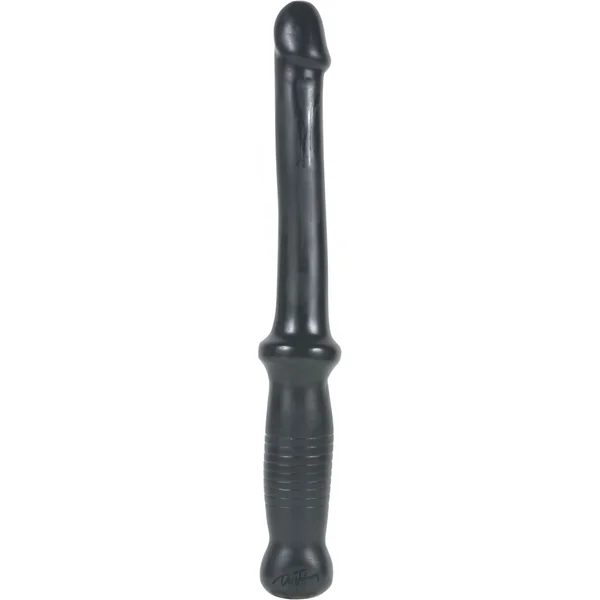 Anal Push Probe with Easy-Grip Handle – Black