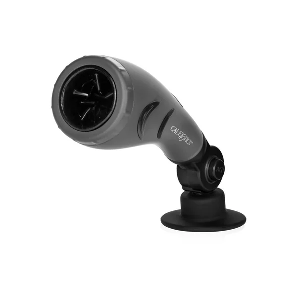 Apollo Silicone Vibrating Hydro Power Stroker – Gray