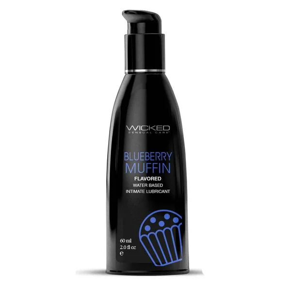 Aqua Blueberry Muffin Flavored Water-based Lube