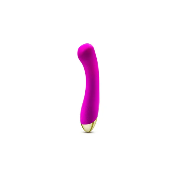 Aria Bangin' AF Rechargeable Silicone G-Spot Vibrator, Purple