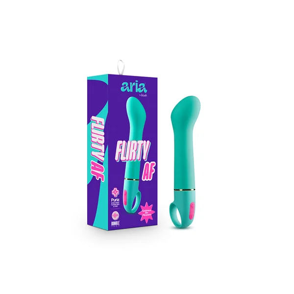Aria Flirty AF G-Spot Vibrator Teal