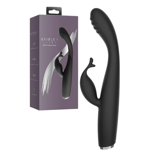 Ashella Vibes Slim Clitoral Kiss Rabbit Vibrator