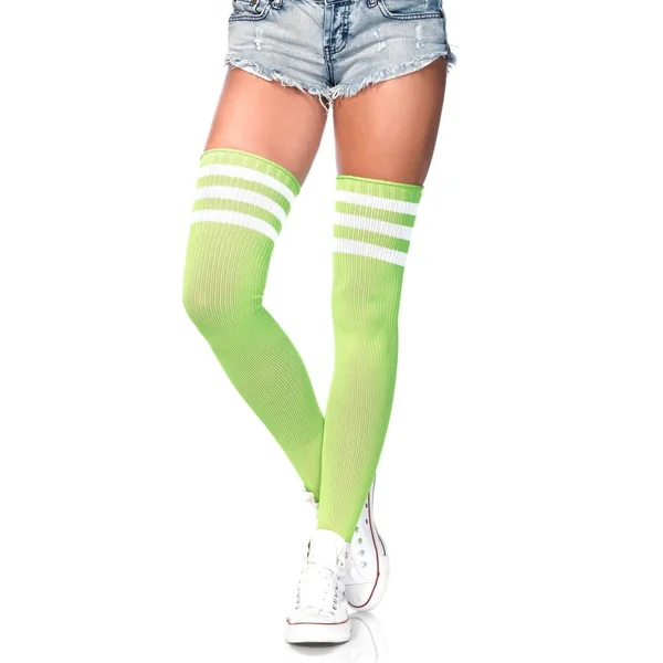 Athletic Thigh High Stockings