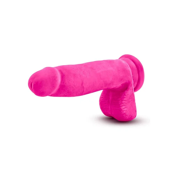 Au Naturel Bold Pleaser Dildo with Suction Cup 7in – Pink