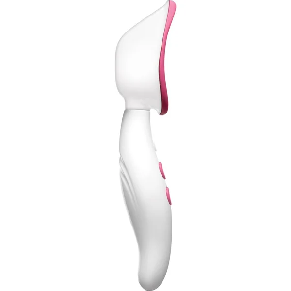 Automatic Vibrating Rechargeable Pussy Pump White And Pink