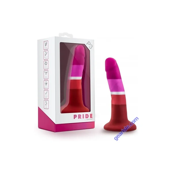 Avant Pride P3 Beauty 5.5" Silicone Dildo Suction Cup