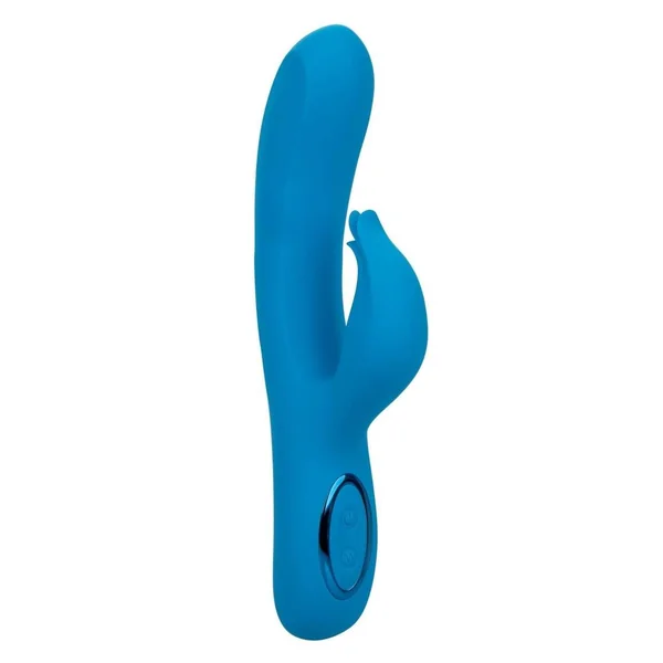 Azure Collection Flutter G Rechargeable Silicone Vibrator – Blue