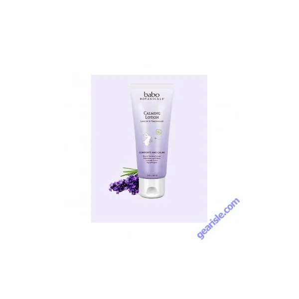 Babo Botanicals Lavender Bliss Body Lotion Nourishing Plant Based Moisturizer 8 Oz