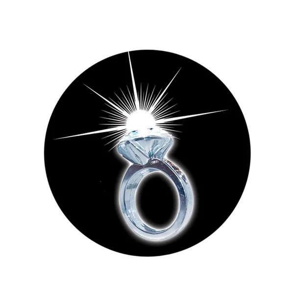 Bachelorette Party Light Up Diamond Ring