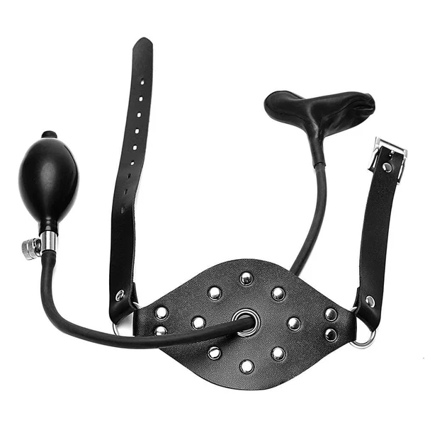 Badass Leather Inflatable Gag
