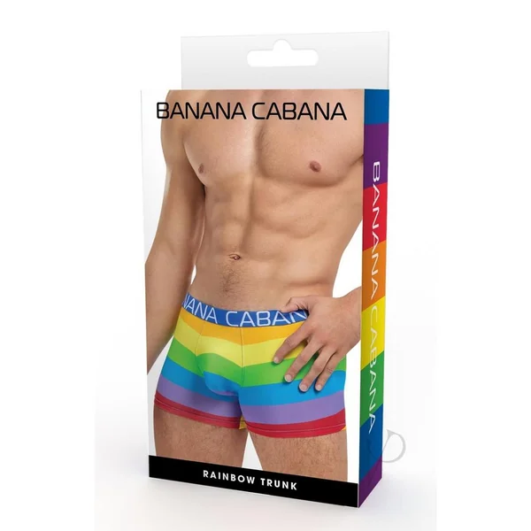 Banana Cabana Trunks - Small/Medium - Rainbow
