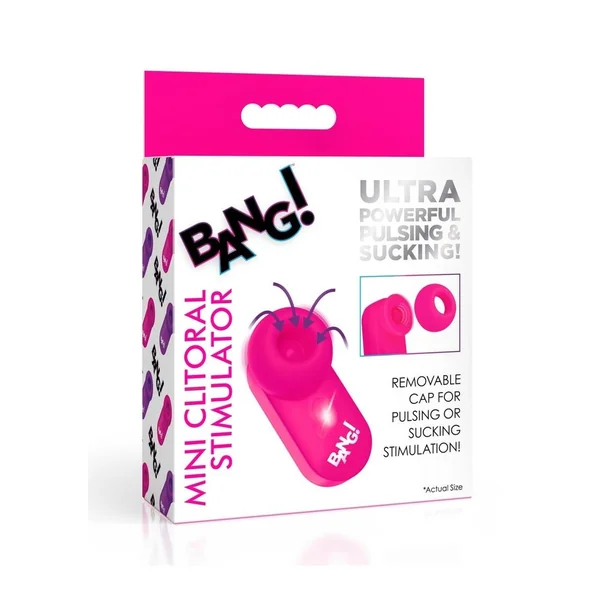 Bang! Mini Clitoral Silicone Rechargeable Stimulator