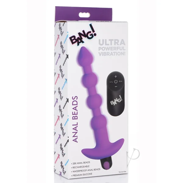 Bang Vibe Anal Beads W/remote