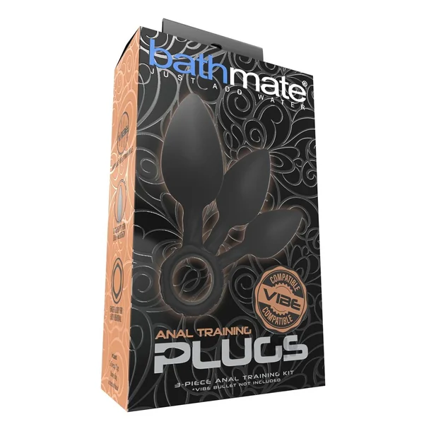 Bathmate Anal Training Plugs Black