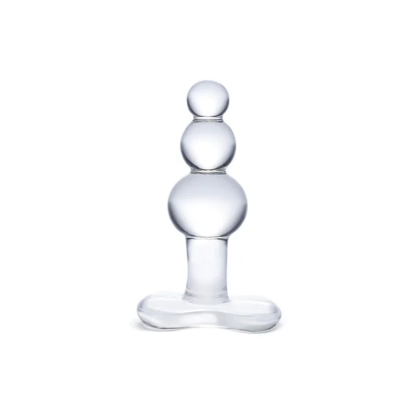 Beaded Glass Butt Plug