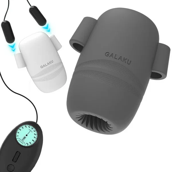 Bestvibe 2 Powerful Motors LCD Display Vibrating Male Masturbator