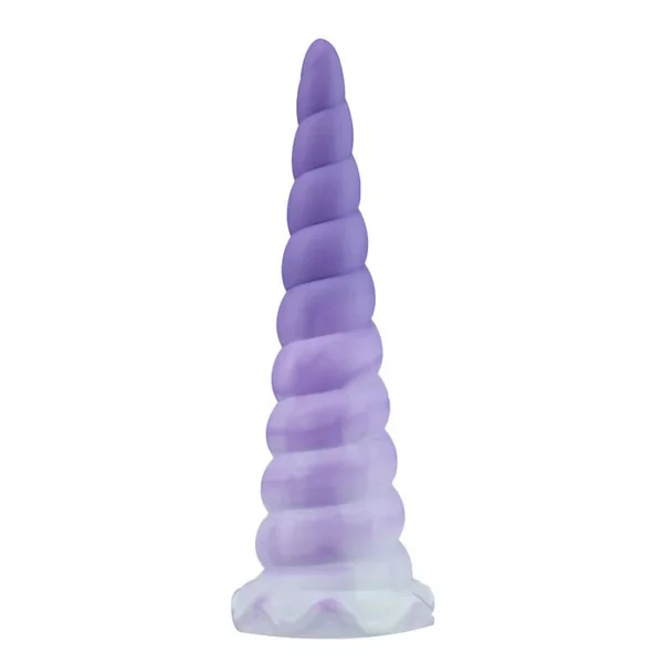 Bestvibe Rainbow Spiral Tentacle Dildo 7.87 Inch